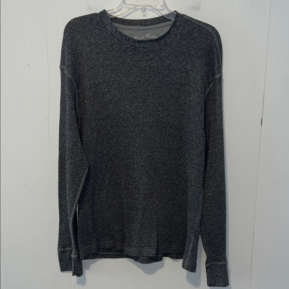 Men's Long-Sleeve Crewneck Thermal Shirt - Charcoal Heather 0326262